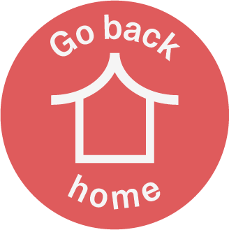 Learn More About Me button, circle shape, arrow symbol in the middle